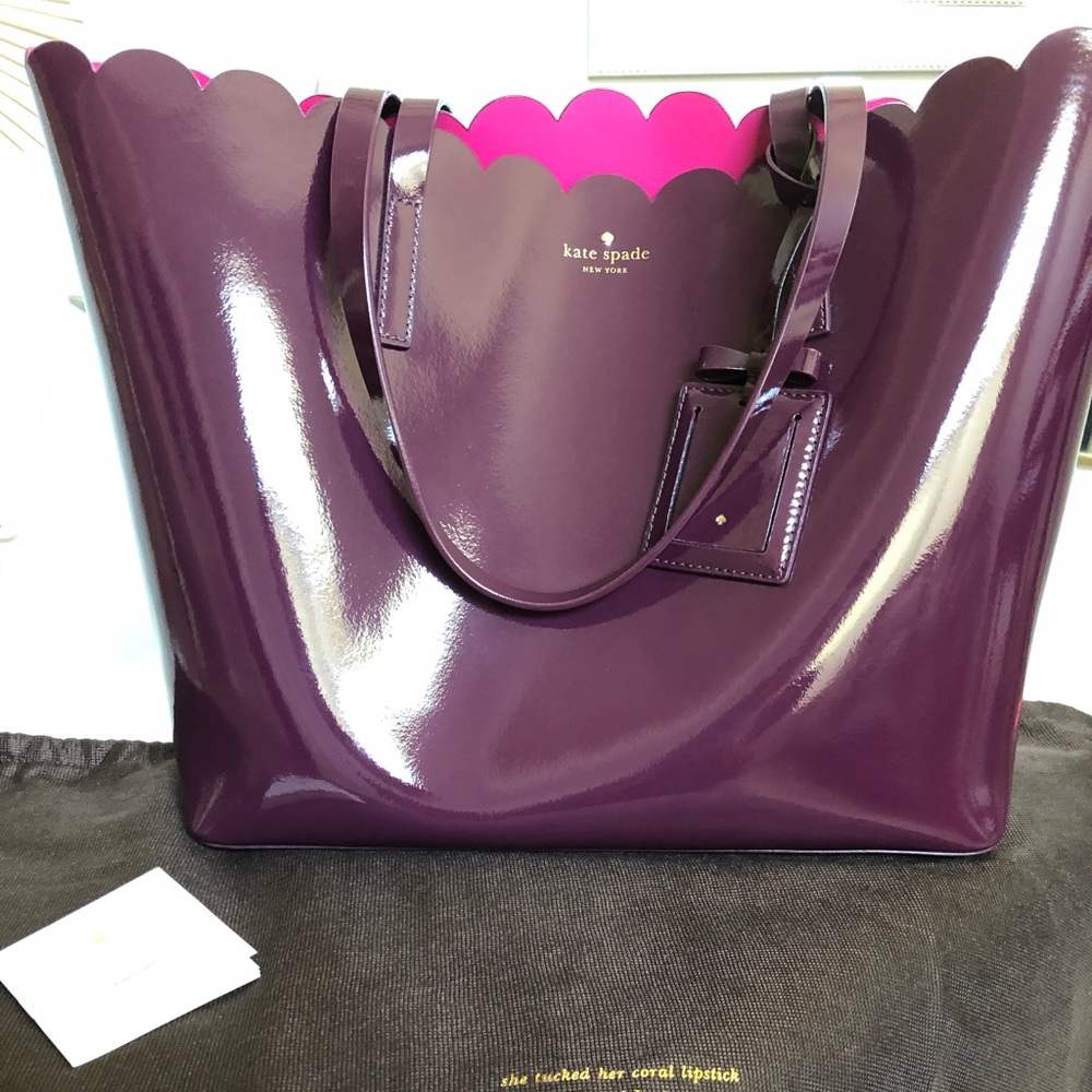 Kate Spade Burgundy Tote